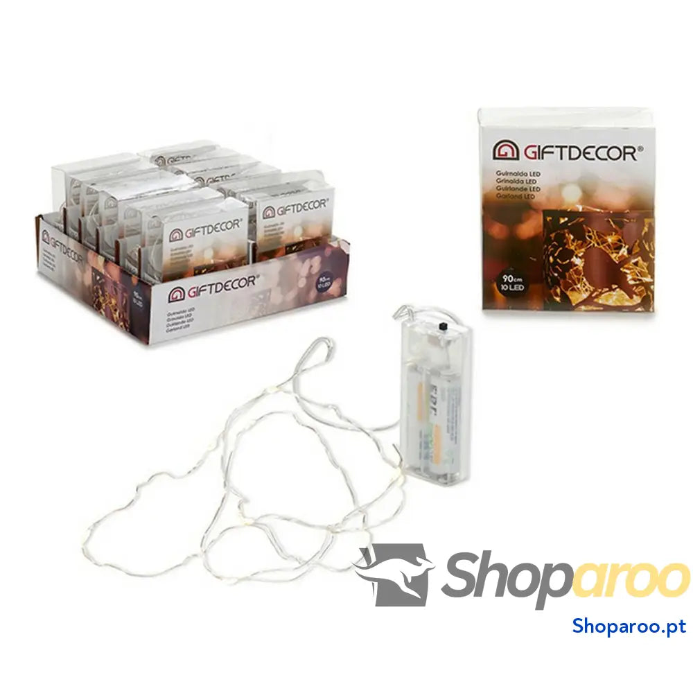 Grinalda de Luzes LED Transparente (90 cm)
