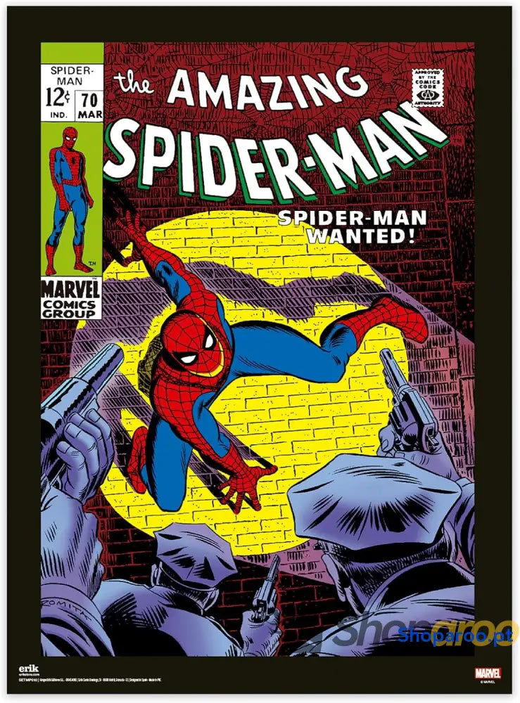 Grupo Erik Póster Marvel Spiderman 2 cartazes para parede: Laminas decorativas decoração aniversário: Pósteres