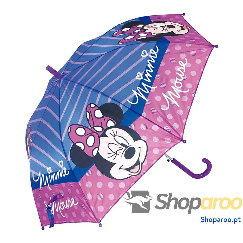 Guarda-chuva Automático Minnie Mouse Lucky (Ø 84 cm)