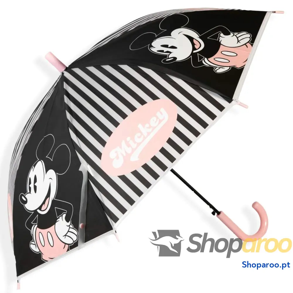 Guarda-chuva Bolha Mickey Mouse Good day Azul Ø 76 cm