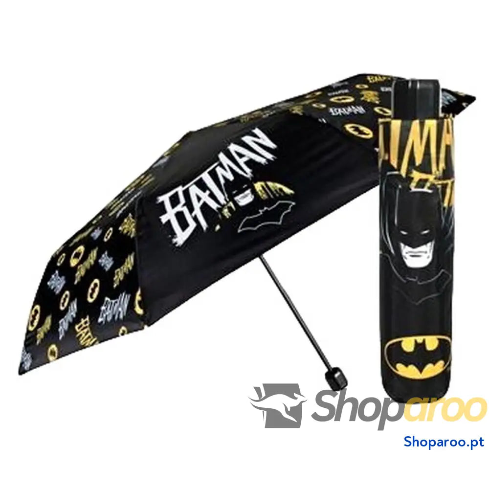 Guarda-chuva Dobrável Batman Perletti Preto Ø 91 cm Infantil
