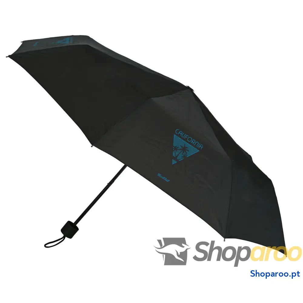 Guarda-chuva Dobrável BlackFit8 California Azul Preto Ø 98 cm