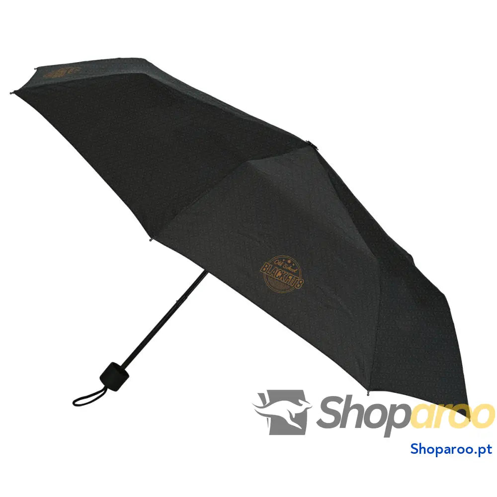 Guarda-chuva Dobrável BlackFit8 Old school Preto Cinzento Ø 98 cm