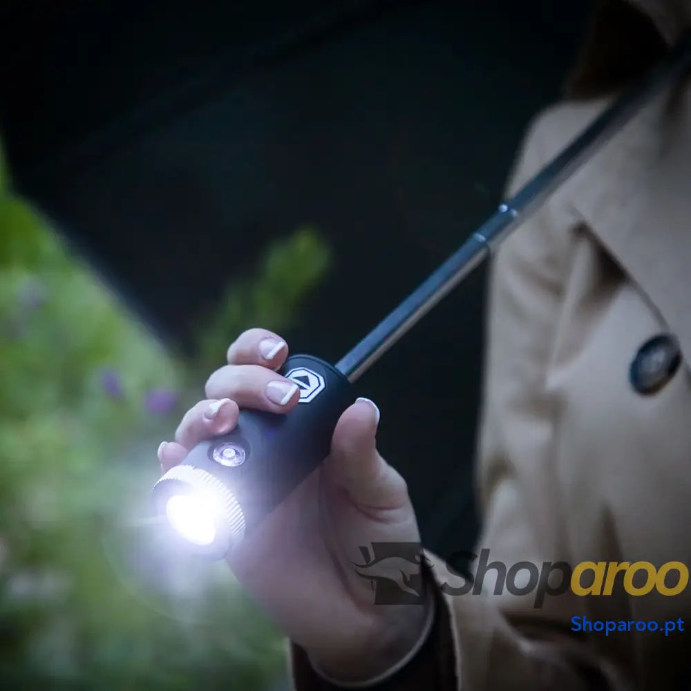 Guarda chuva Dobrável de Fecho Invertido com LED Folbrella InnovaGoods