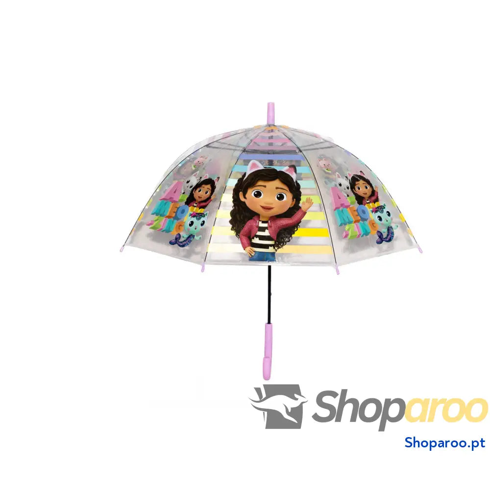 Guarda-Chuva Gabby's Dollhouse Party Cor de Rosa Ø 76 cm