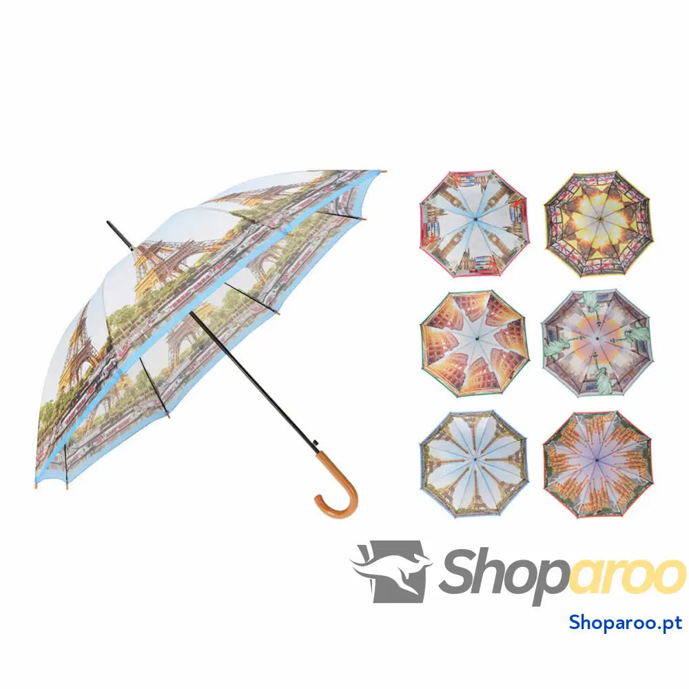 Guarda-Chuva Lifetime Poliéster 170T Ø 58 cm Cidade