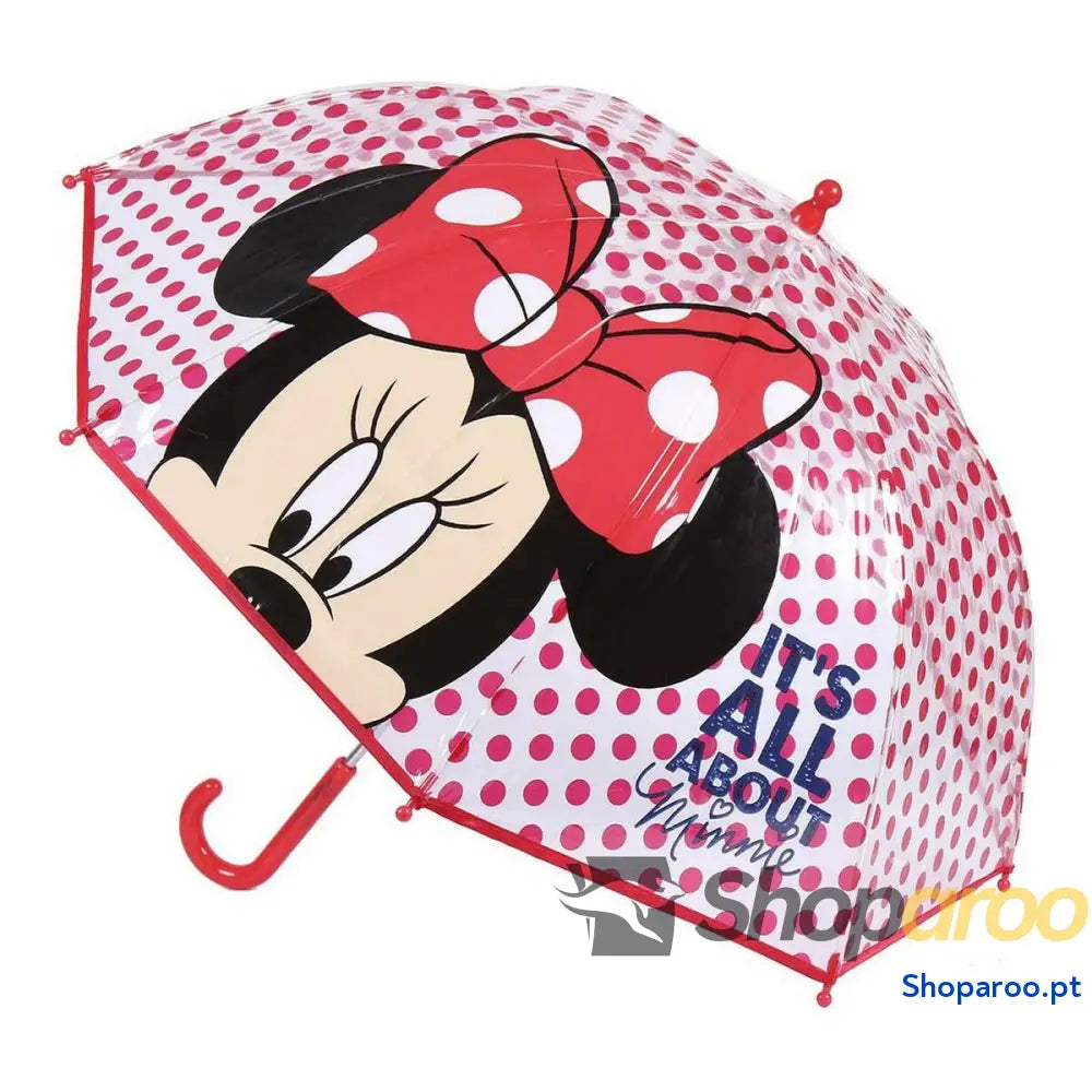 Guarda-Chuva Minnie Mouse Vermelho (Ø 71 cm)
