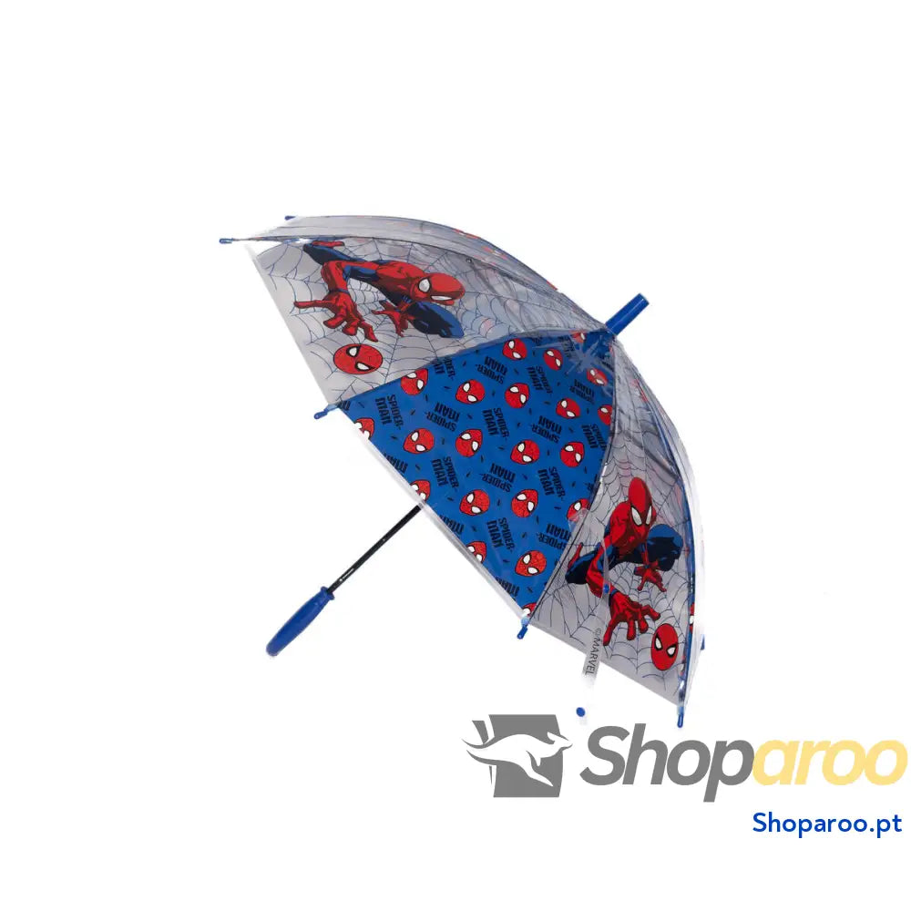 Guarda-Chuva Spider-Man Attack Preto Ø 76 cm