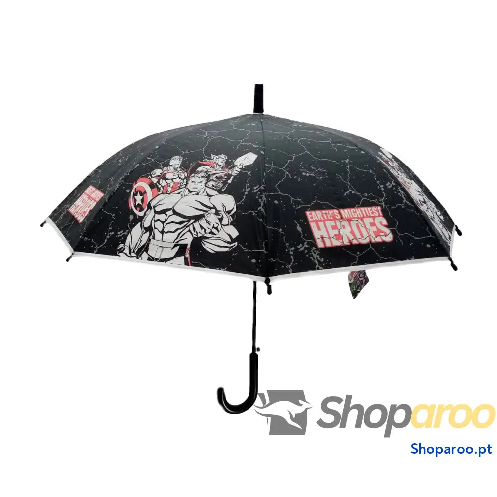 Guarda-Chuva The Avengers Vendetta Preto Ø 76 cm