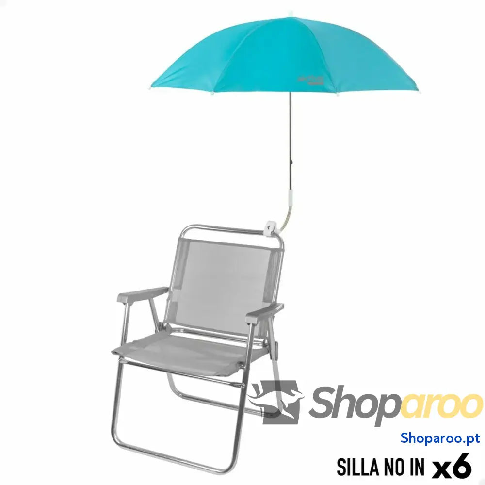 Guarda-sol Aktive 120 x 87 x 120 cm (6 Unidades)