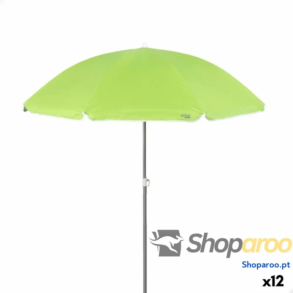 Guarda-sol Aktive 160 x 175,5 x 160 cm (12 Unidades)