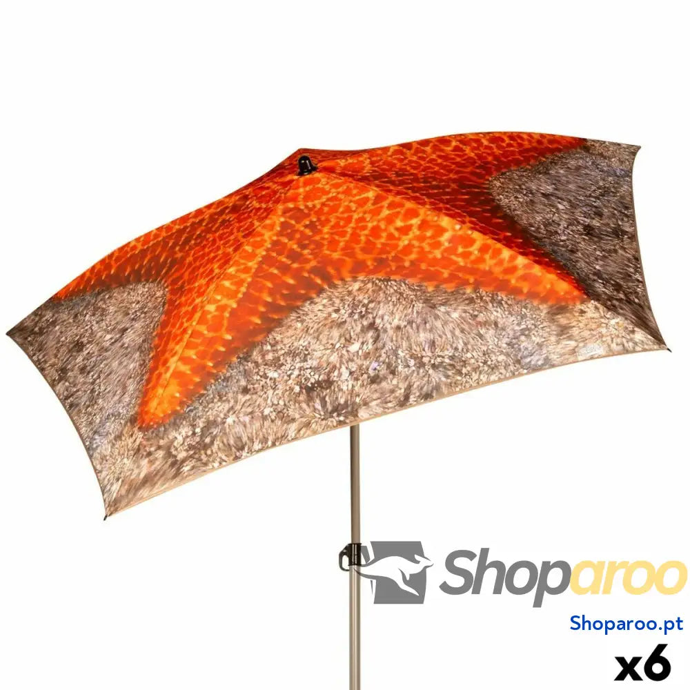 Guarda-sol Aktive 180 x 210 x 180 cm 180 x 215 x 180 cm (6 Unidades)