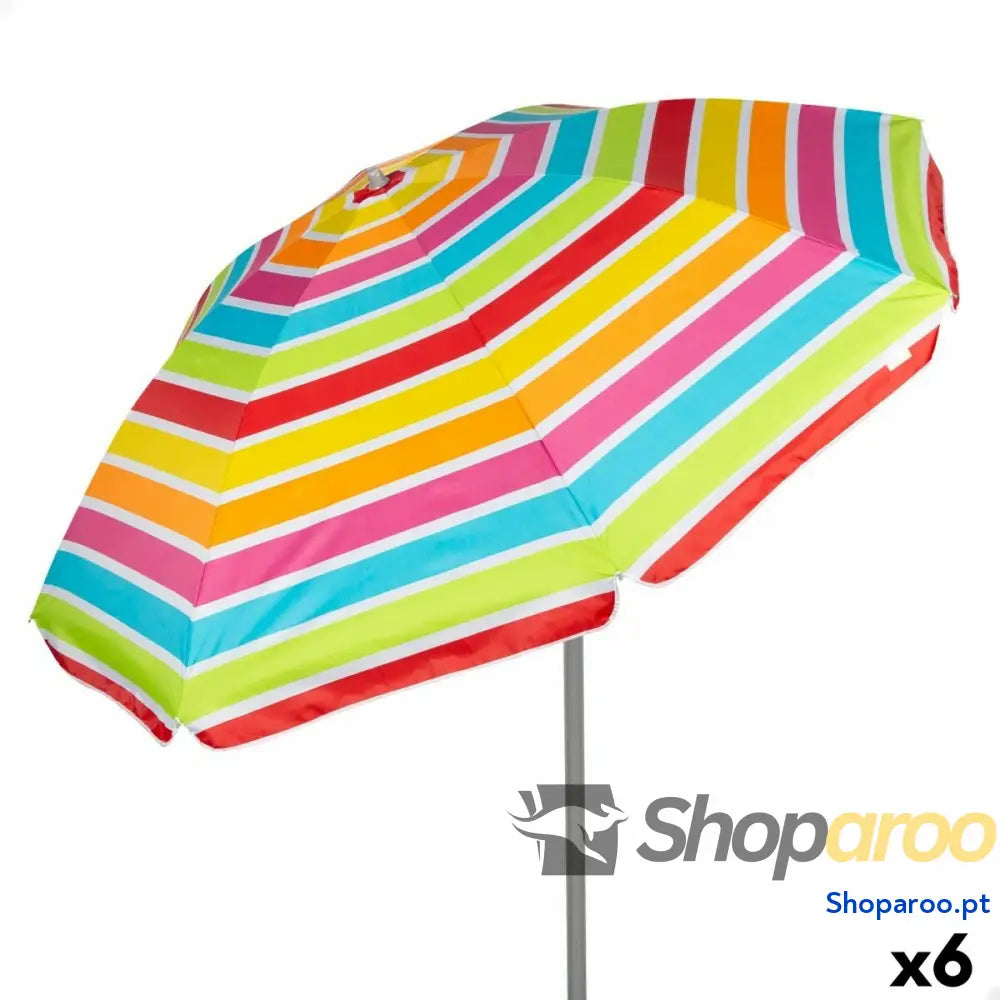 Guarda-sol Aktive 200 x 195 x 200 cm (6 Unidades)