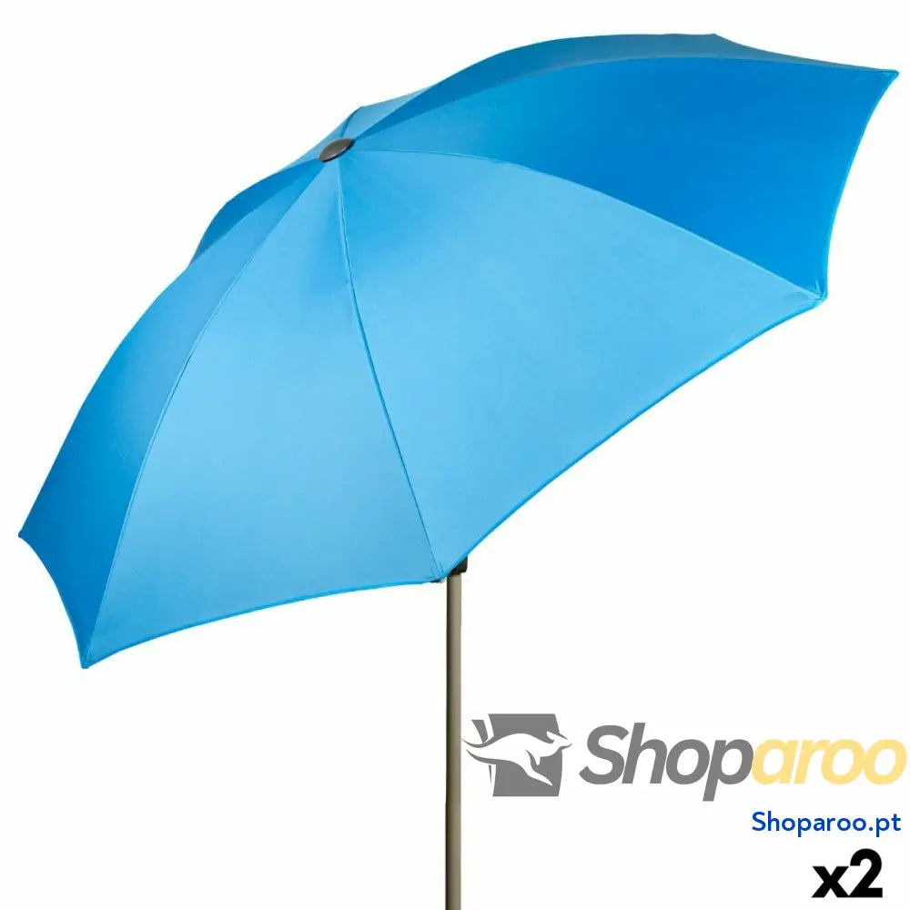 Guarda-sol Aktive 220 x 210 x 220 cm (2 Unidades)