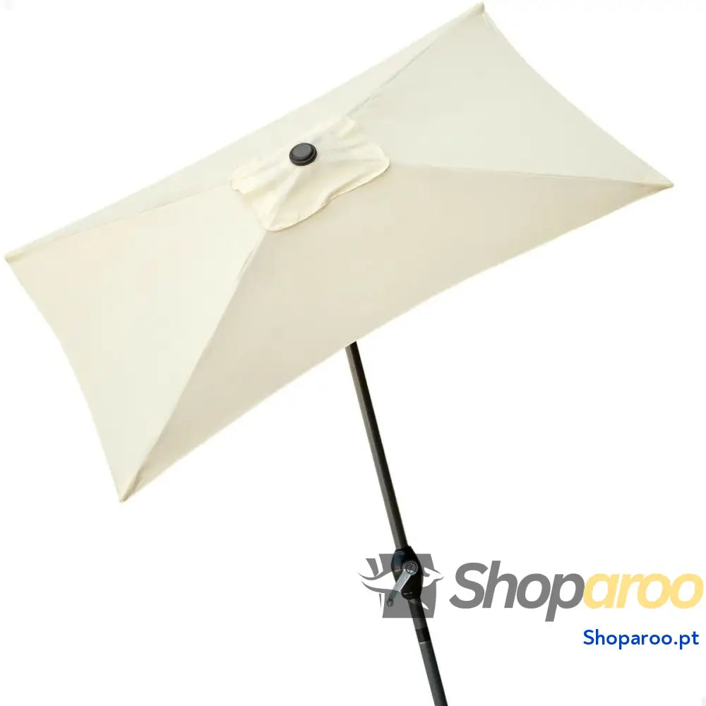 Guarda-sol Aktive Creme 200 x 235 x 120 cm 200 x 240 x 120 cm