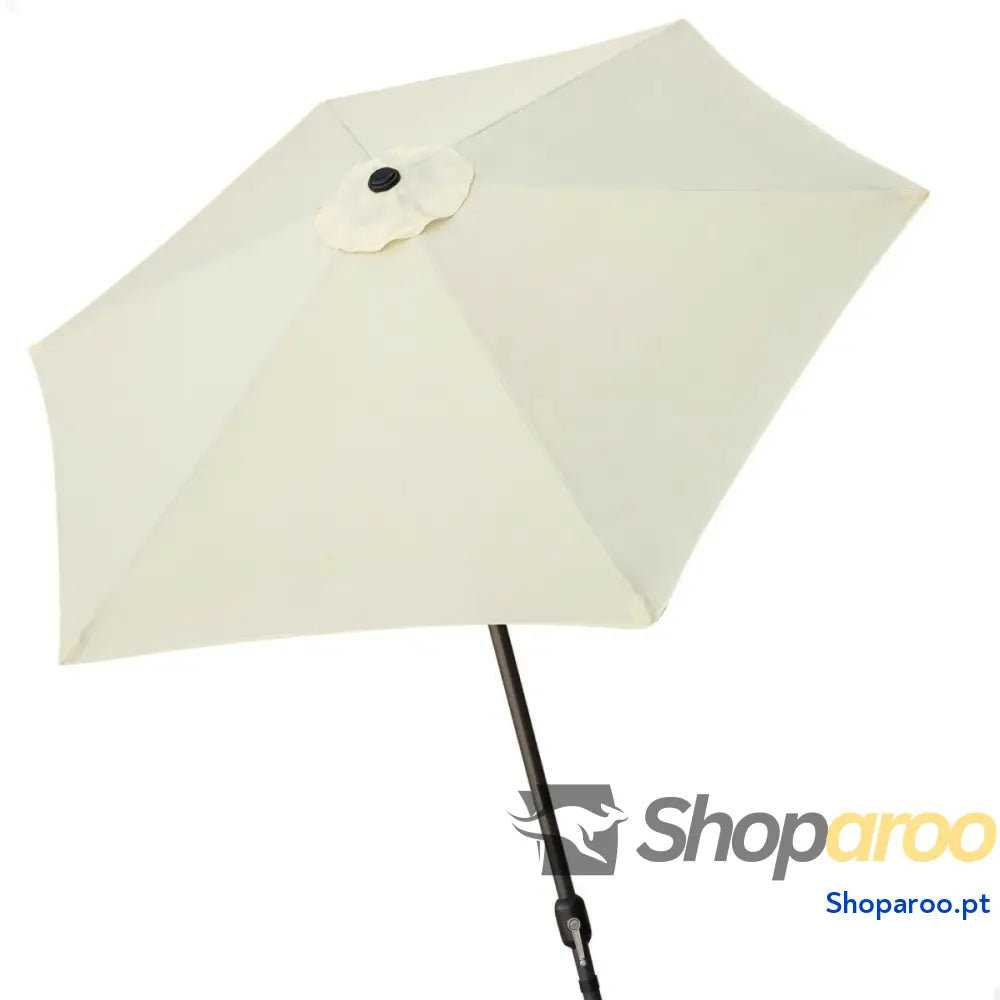 Guarda-sol Aktive Creme 270 x 235,5 x 270 cm