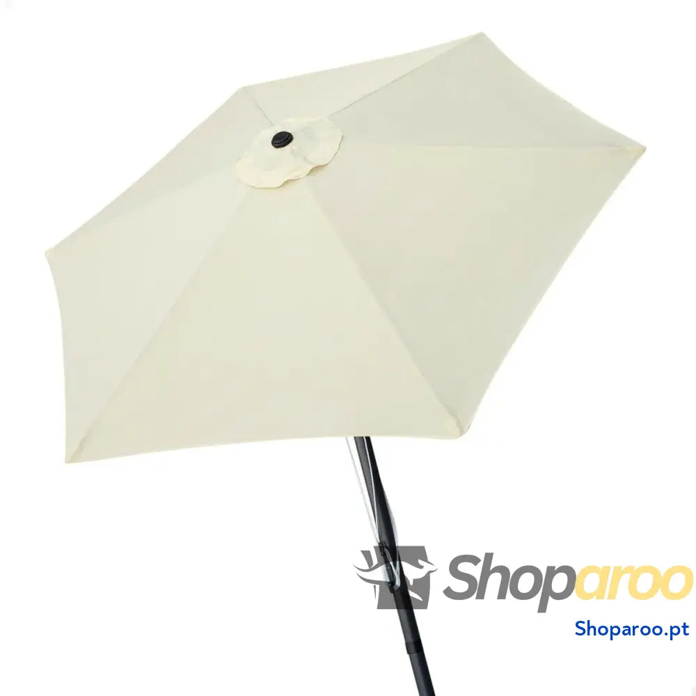 Guarda-sol Aktive Creme 270 x 236 x 270 cm