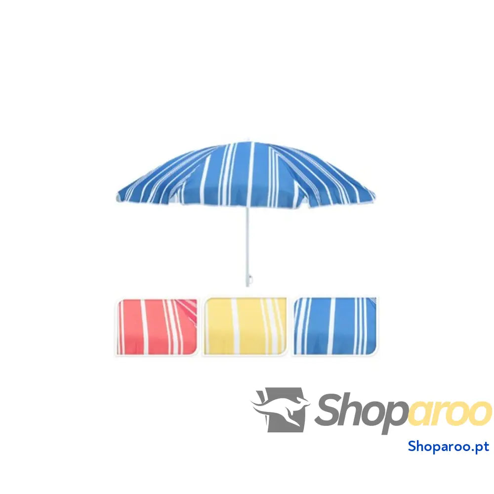 Guarda-sol de praia Às riscas Ø 180 cm