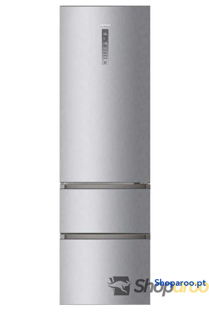 Haier 3D Frigorífico Combinado motor de inverno gavetas Direct Access no congelador garrafeiro Humidity Zone 371 l