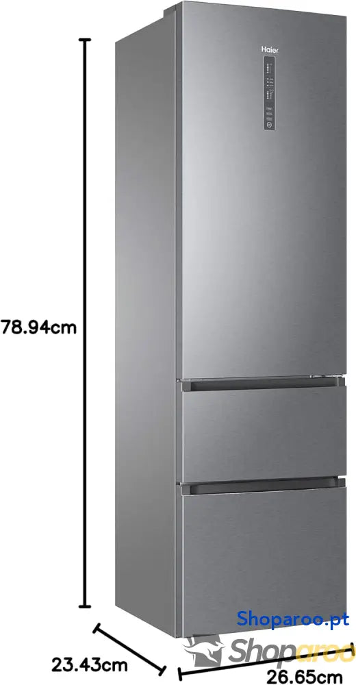 Haier 3D Frigorífico Combinado motor de inverno gavetas Direct Access no congelador garrafeiro Humidity Zone 371 l