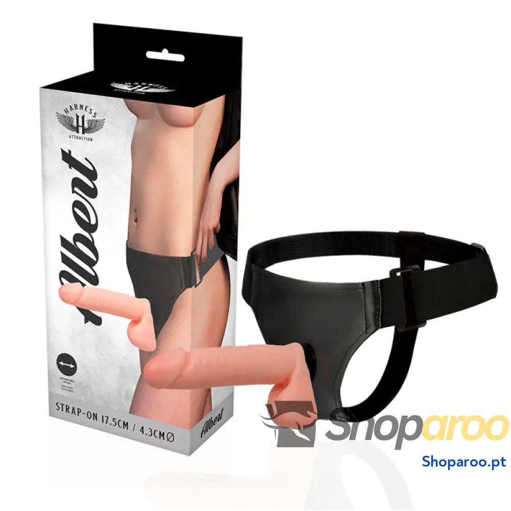 HARNESS ATTRACTION ARNÊS ATRAO RNES ALBERT REALISTIC 17.5 CM O 4.3