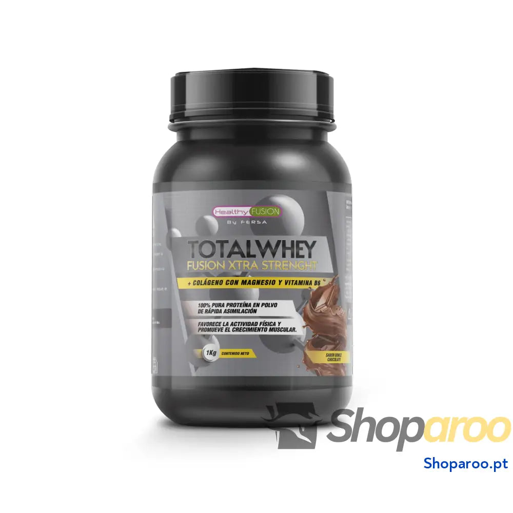 Healthy Fusion Whey Protein | Proteína pura com Colágeno + Magnésio | Melhora os seus treinos | Protege e aumenta