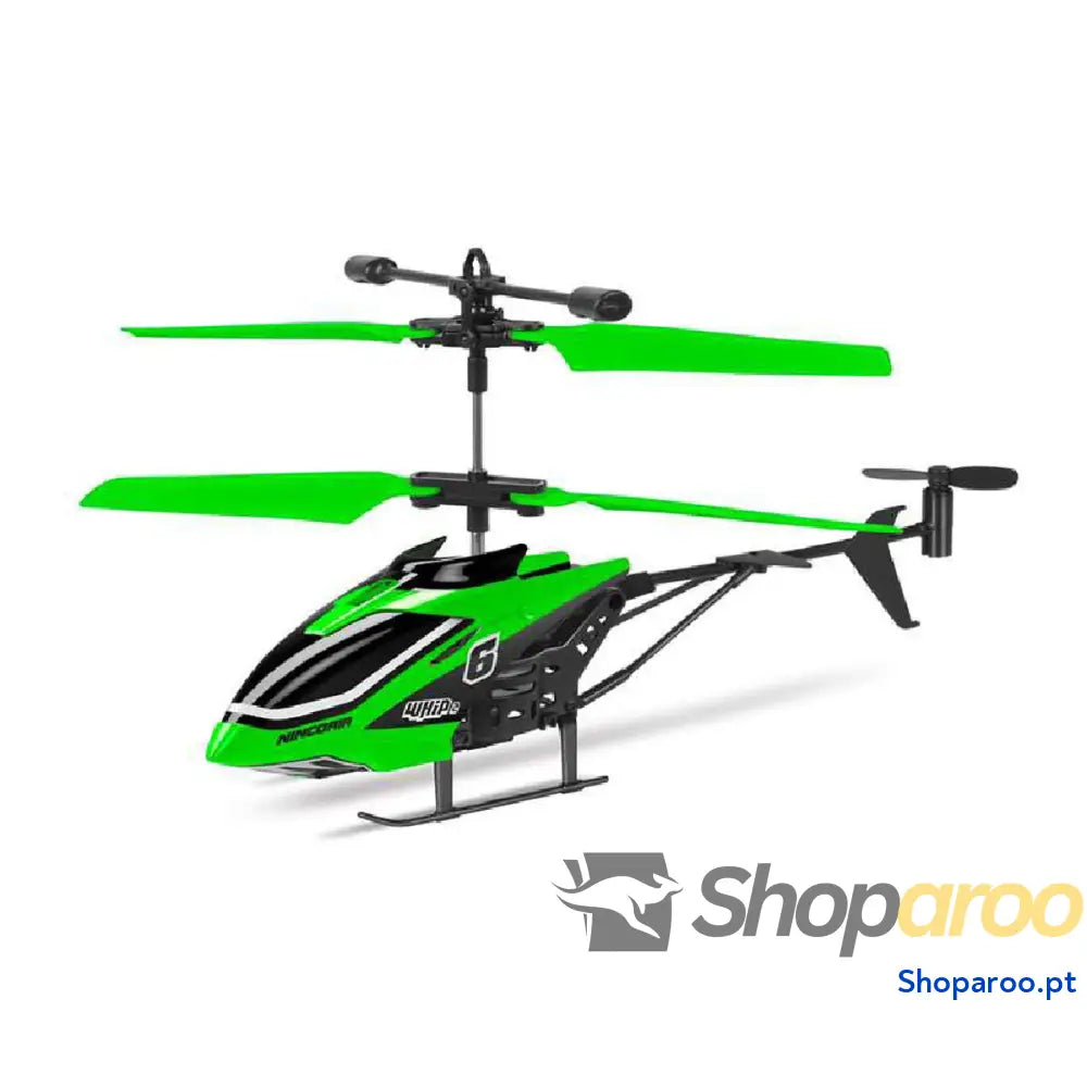 Helicóptero com Radiocontrolo Chicos NH90137 Preto/Verde