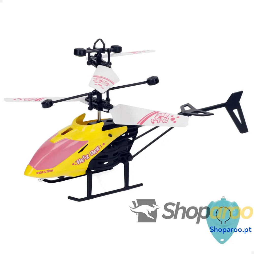 Helicóptero com Radiocontrolo Colorbaby (6 Unidades)