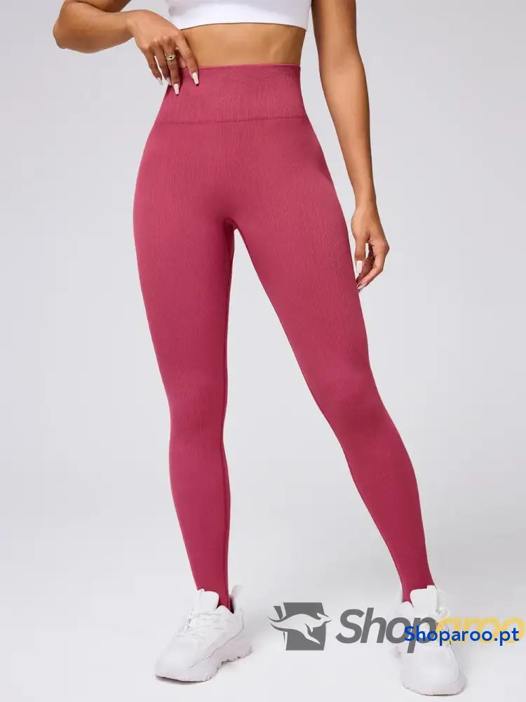 High Waist Stirrup Active Leggings