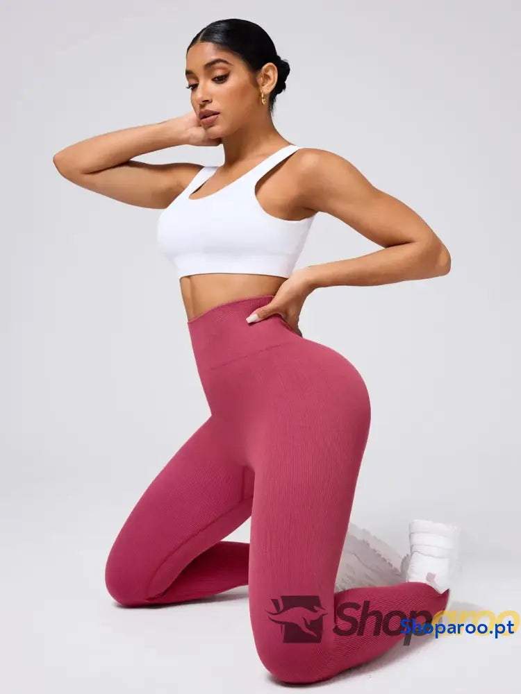 High Waist Stirrup Active Leggings