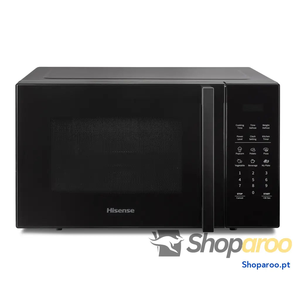 Hisense H20MOBP1G micro ondas com brilho de 20 l 700 W potência 800 Grill revestimento cerâmico vidro premium 5 níveis