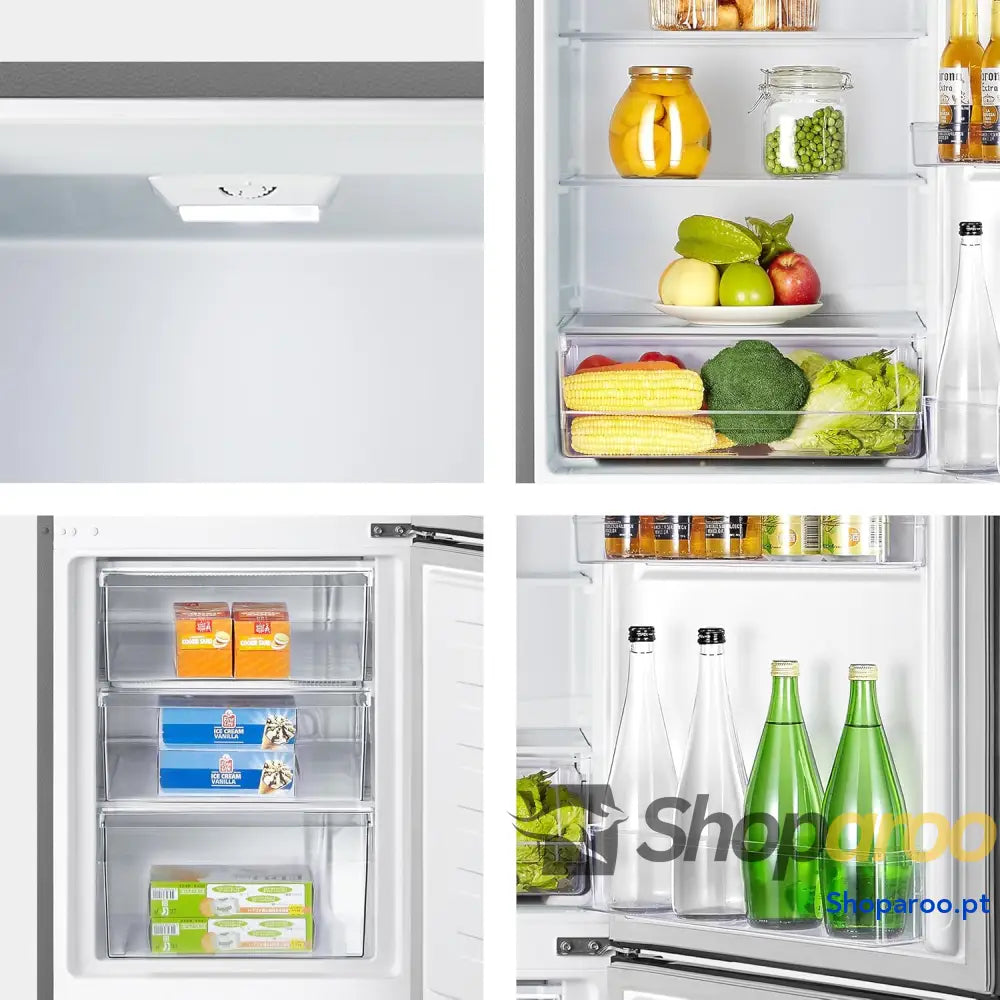 Hisense RB343D4CDE Frigorífico combinado cíclico 269 l classe E largura 55 cm x altura 180 porta reversível abertura