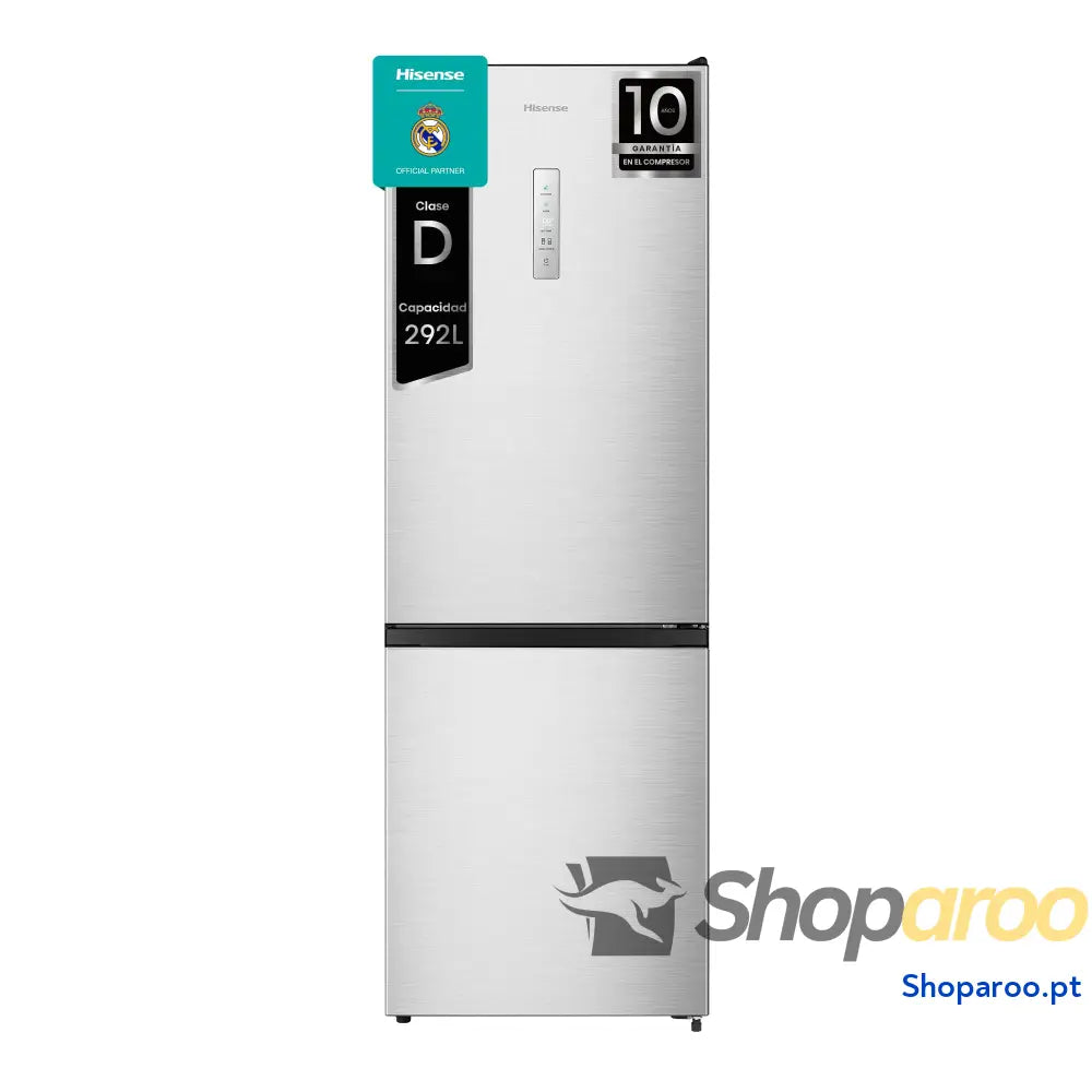 Hisense RB343D4CWE Frigoríficos Combi 269 L classe E 55 cm x 180 abertura de portas 90º porta reversível gavetas frutas