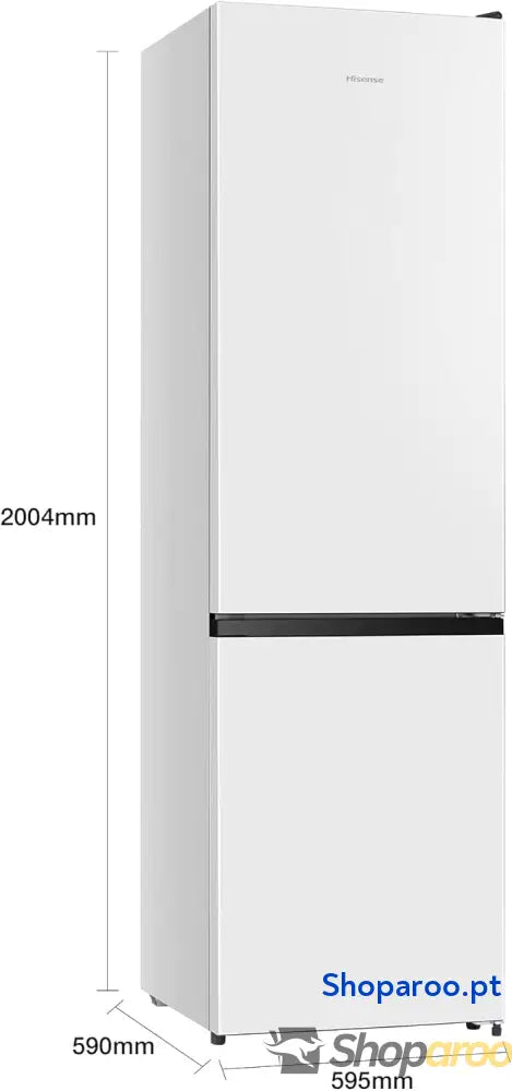 Hisense RB440N4BWE Frigorífico Combinado classe E eficiente capacidade de 336 l com 200 cm altura super freeze