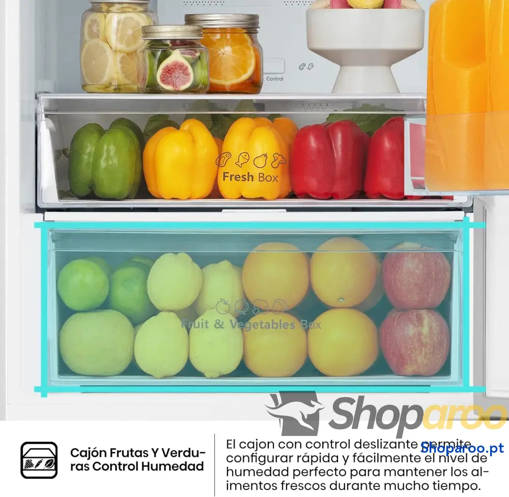 Hisense RB440N4BWE Frigorífico Combinado classe E eficiente capacidade de 336 l com 200 cm altura super freeze