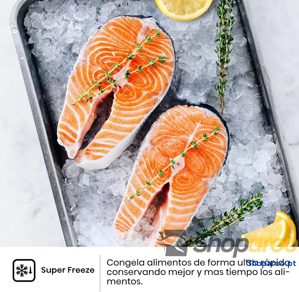 Hisense RB440N4BWE Frigorífico Combinado classe E eficiente capacidade de 336 l com 200 cm altura super freeze