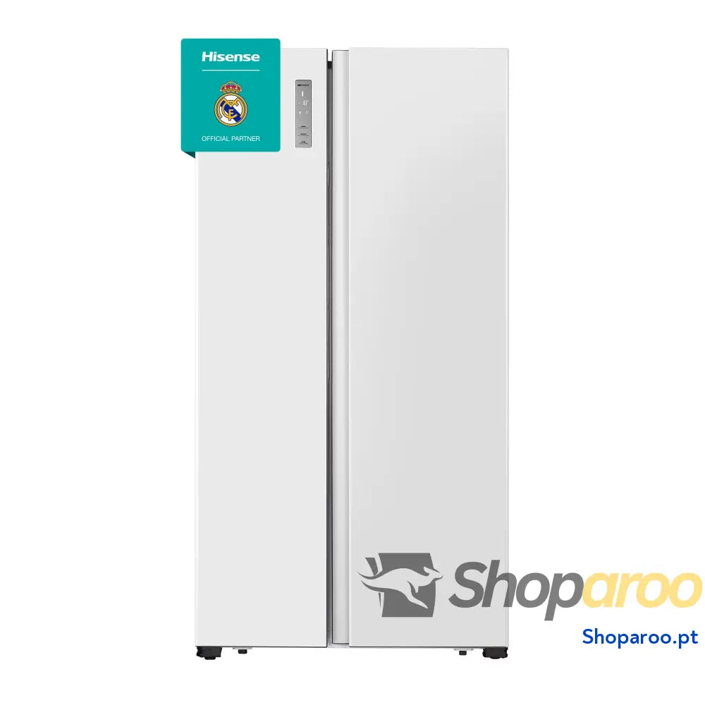 Hisense RS711N4ACE Frigorífico Side by capacidade 547 l com 178,6 cm de altura sem rost super frio alarme porta aberta