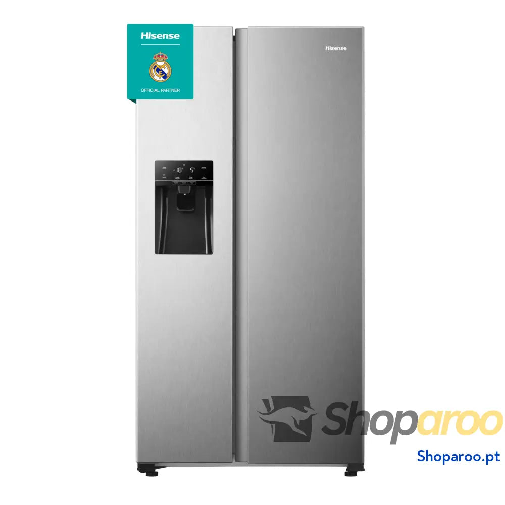 Hisense RS711N4ACE Frigorífico Side by capacidade 547 l com 178,6 cm de altura sem rost super frio alarme porta aberta