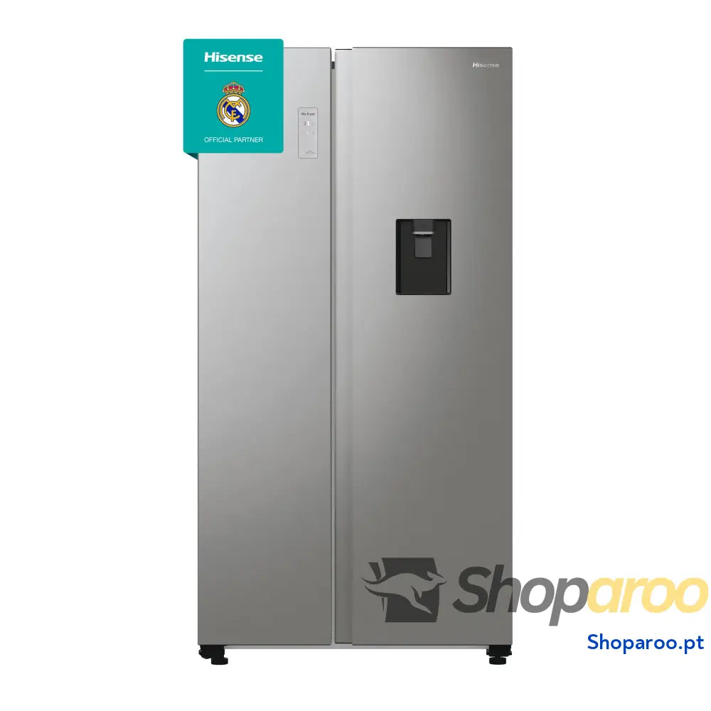 Hisense RS711N4ACE Frigorífico Side by capacidade 547 l com 178,6 cm de altura sem rost super frio alarme porta aberta