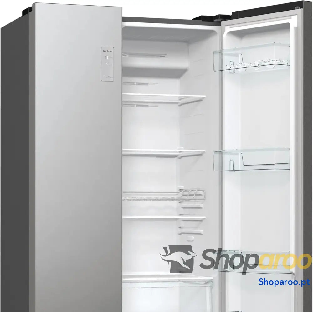 Hisense RS711N4ACE Frigorífico Side by capacidade 547 l com 178,6 cm de altura sem rost super frio alarme porta aberta