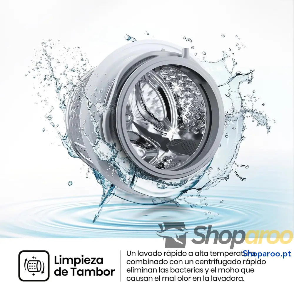 Hisense WF1Q8041BW2 Máquina de lavar roupa classe A 8 kg 1400 rpm altura 85 cm x largura 60 branco função vapor 99,9%