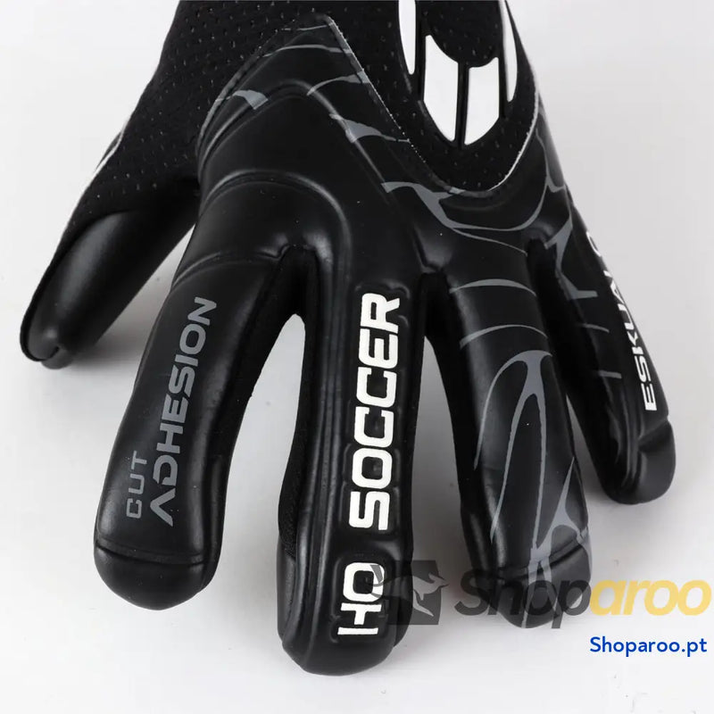 HO Soccer ESKUALO Blackout luvas de guarda redes