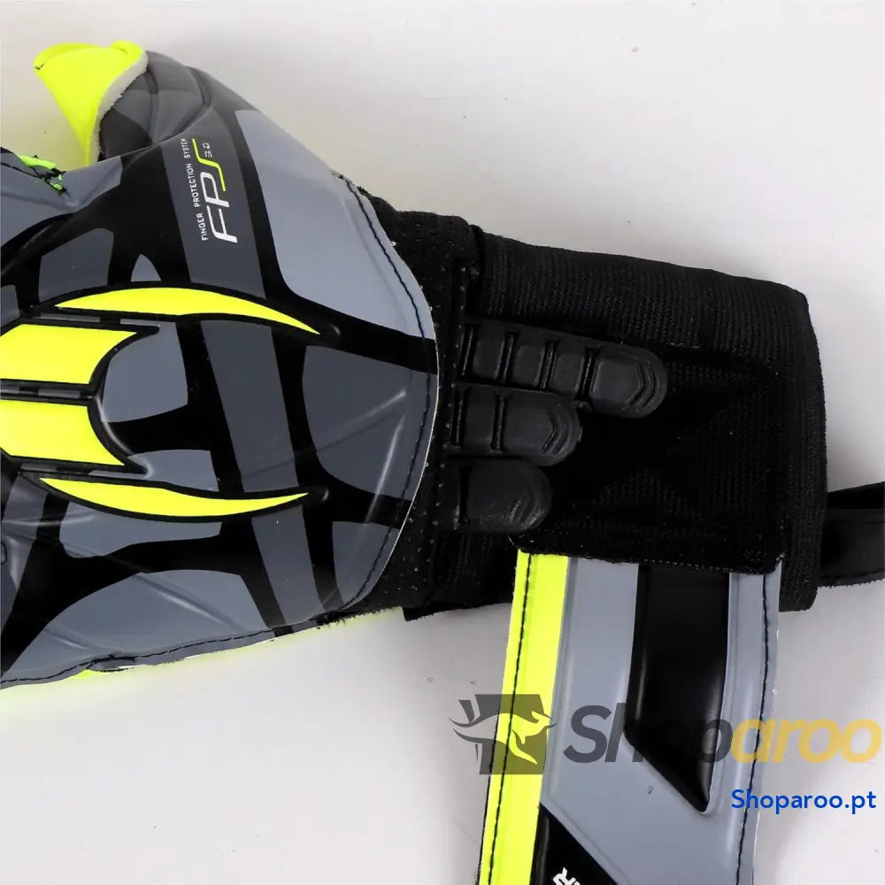 HO SOCCER KORAZA Lime Luvas de guarda roupa unissexo para crianças cinzento/lima