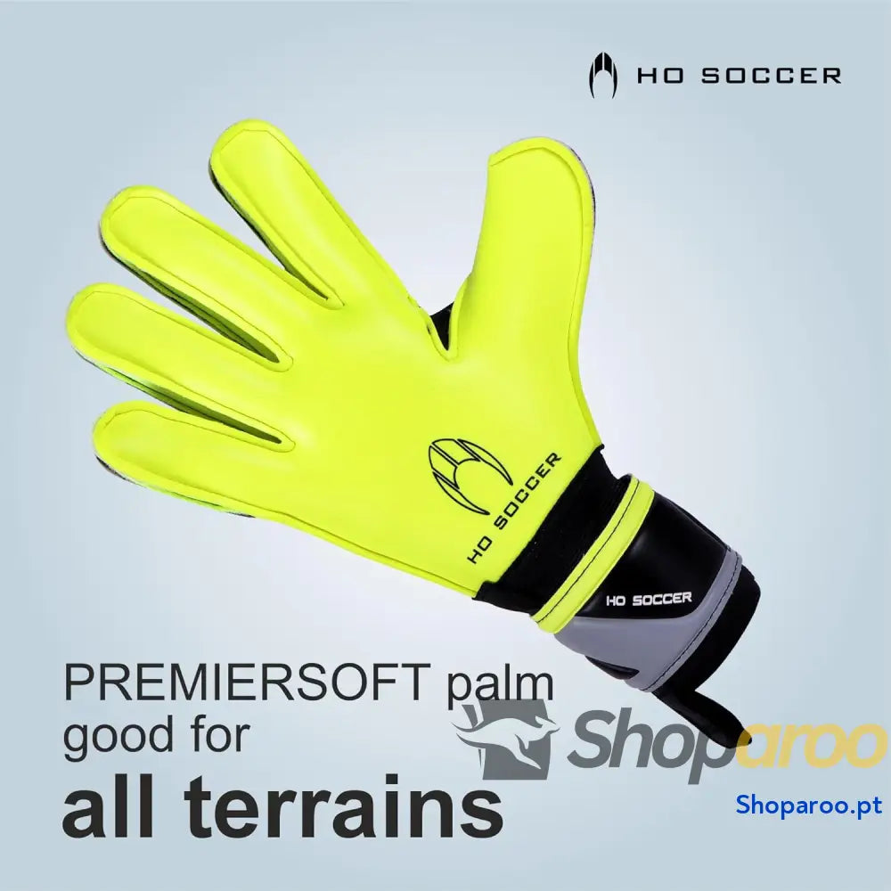 HO SOCCER KORAZA Lime Luvas de guarda roupa unissexo para crianças cinzento/lima