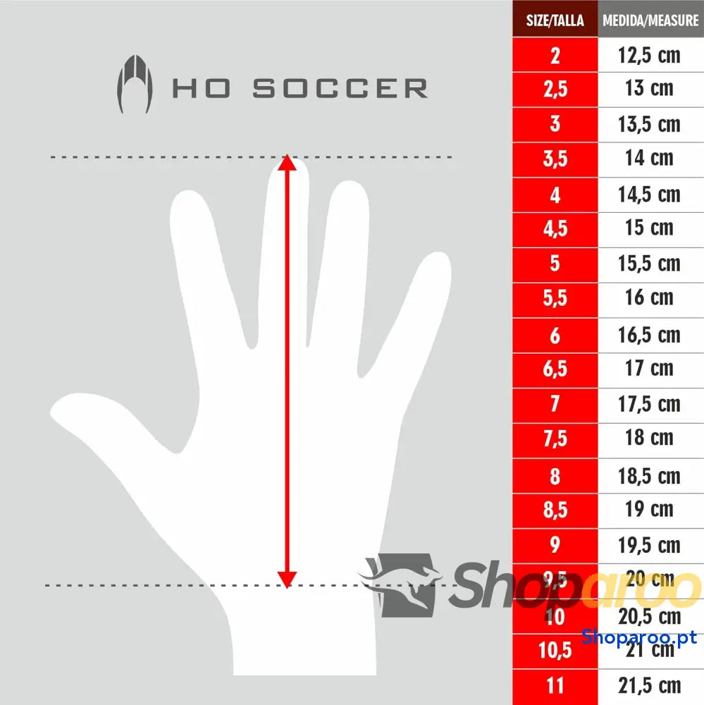 HO SOCCER Rage Plus Hazard V2 Blue Luvas de guarda redes unissex azul/laranja