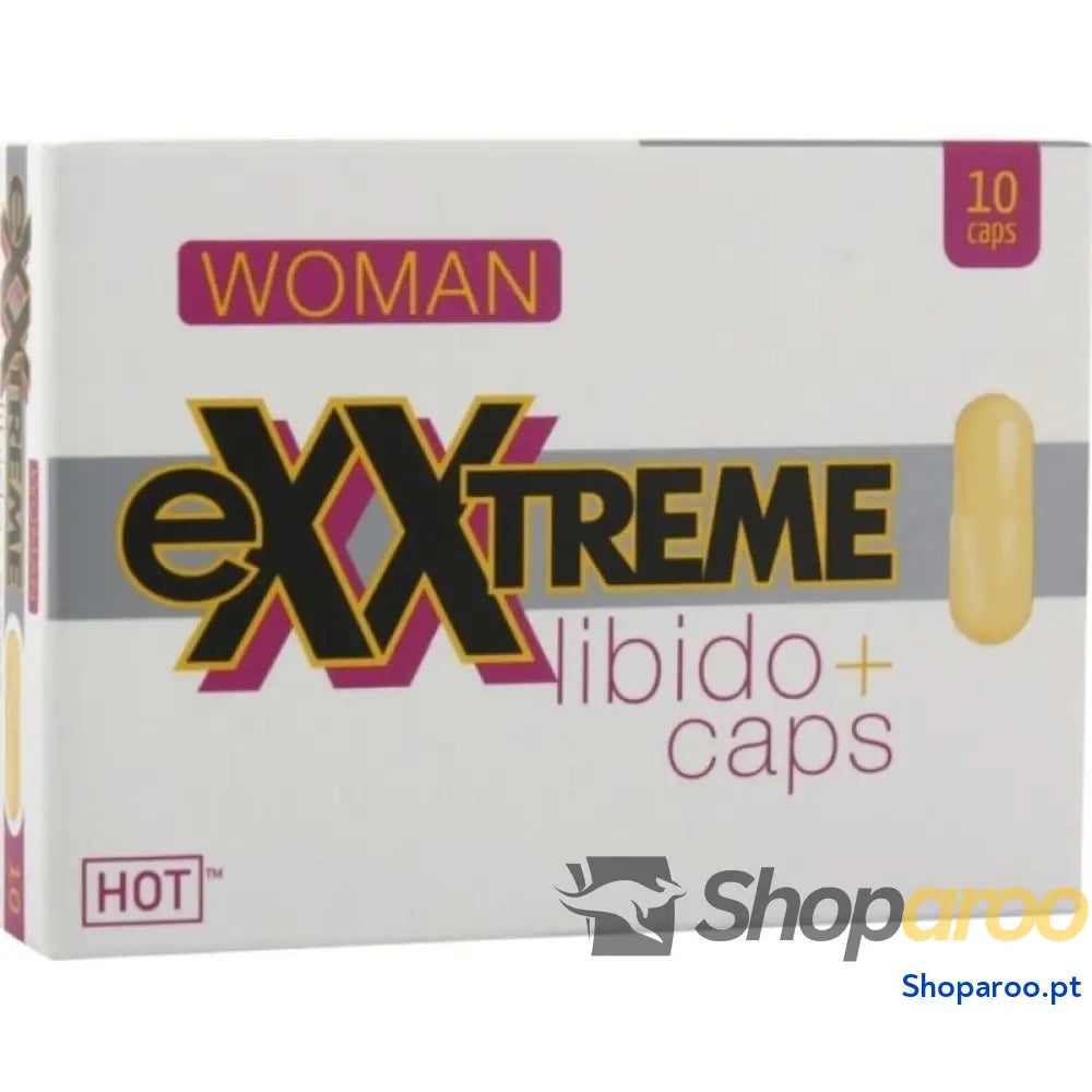 HOT - EXTREME LIBIDO CAPS FEMININO 10 PCS