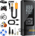 Compressor de ar portátil insuflador rodas carro 150 PSI (10,3 bar) 5 V compressor bicicleta bateria recarregável
