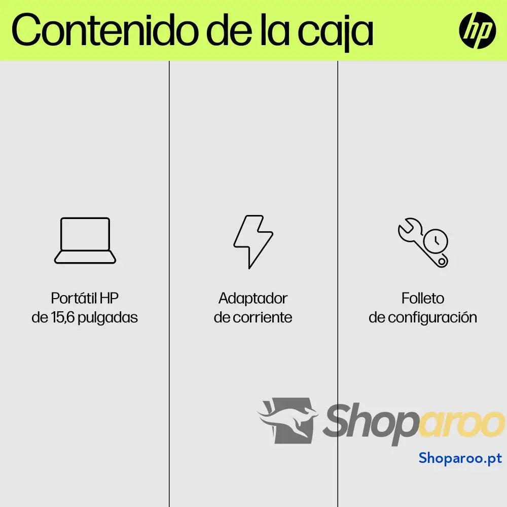 HP 15-fd0188ns – Portátil FHD de 15,6’’ (Intel Core i5-1334U 16 GB RAM SSD 512 gráficos Intel Iris Xe sem sistema