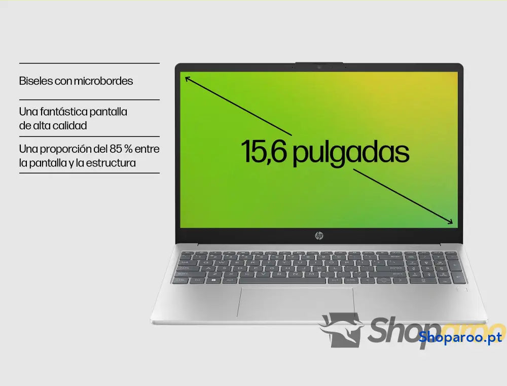 HP 15-fd0188ns – Portátil FHD de 15,6’’ (Intel Core i5-1334U 16 GB RAM SSD 512 gráficos Intel Iris Xe sem sistema