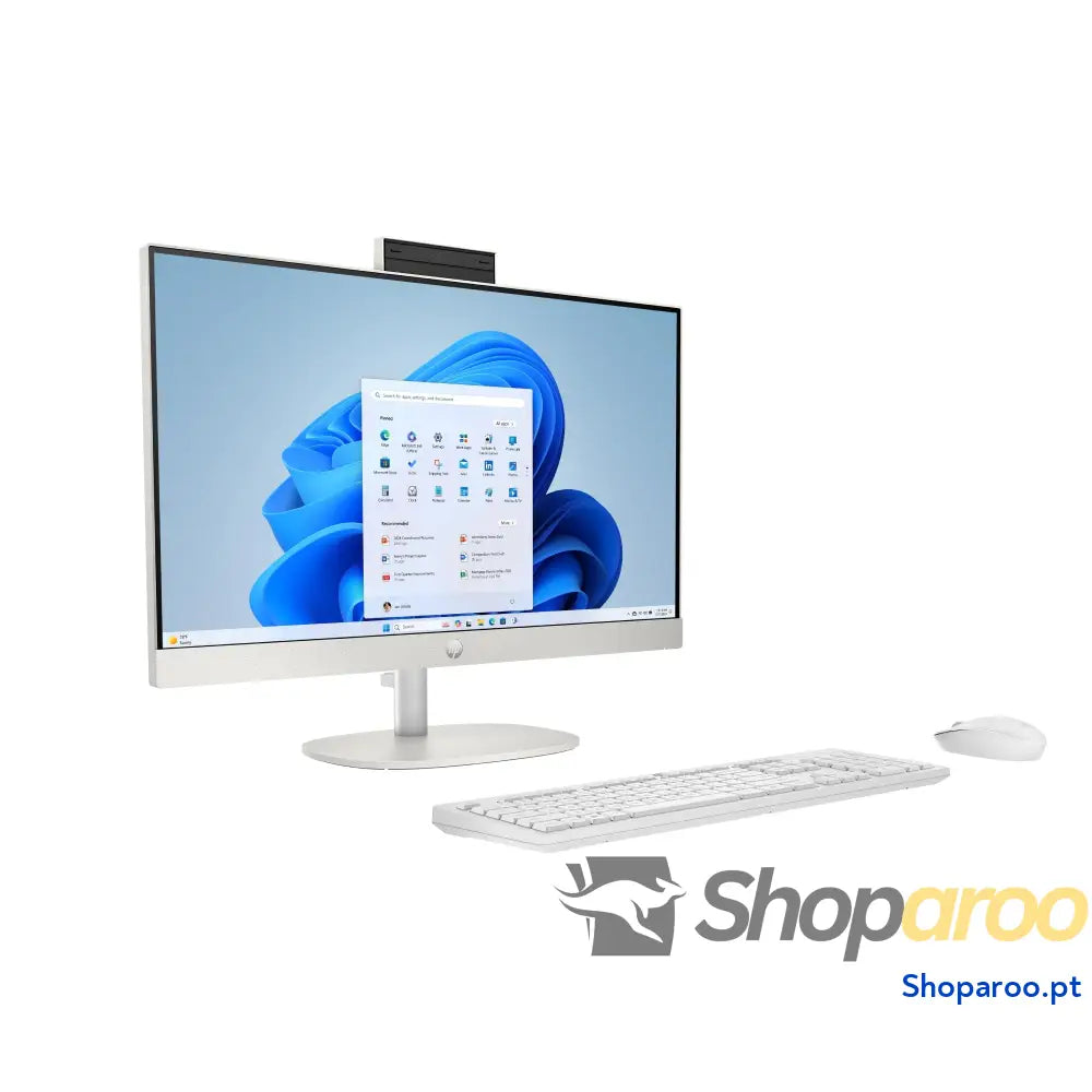 HP 27-cr0005ss - Computador Full HD de 27’’ com câmara sem fios teclado e rato (AMD Ryzen 7 7730U 16 GB RAM SSD 1 TB
